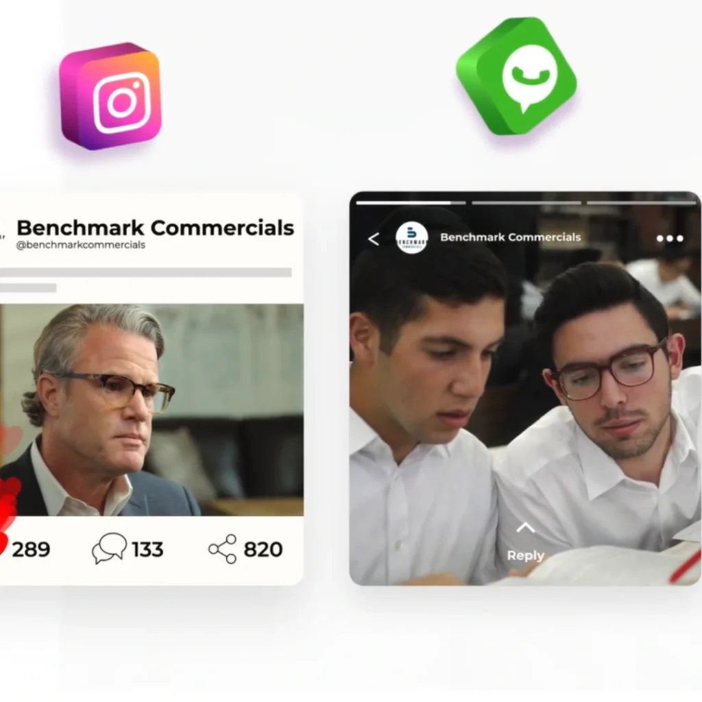 Bemchmark Commercial's post production by MovingStone Digital